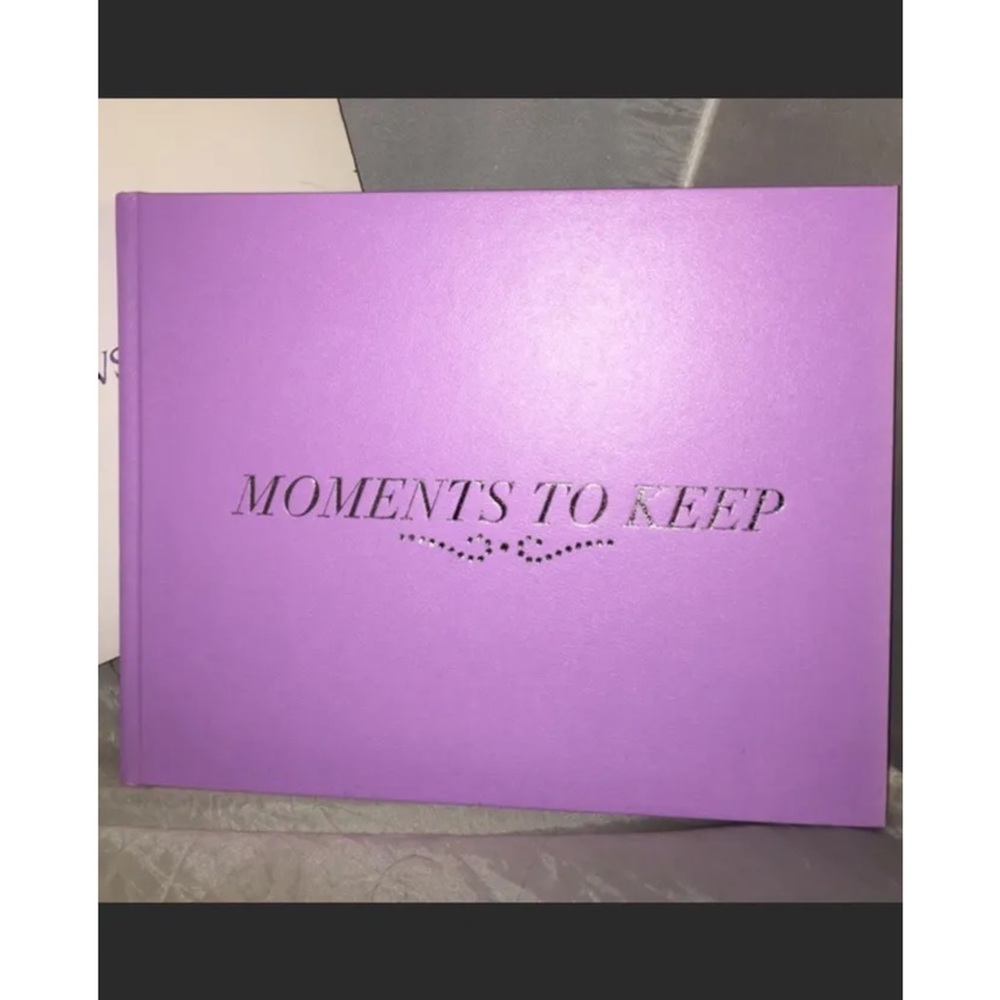 SWAROVSKI "Moments to Keep" Crystal Bling Mother's Keepsake Memory Book New - Picture 2 of 4